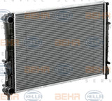 BEHR RADIATOR Fits ALFA ROMEO GT 937 2.0JTS 05-10 8MK 376 900-001