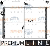 BEHR CONDENSER Fits BMW X5 E70/F15 05-18 8FC 351 302-491