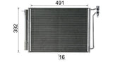 CONDENSER FITS BMW X5 (64536914216)