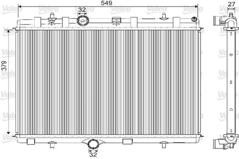 VALEO RADIATOR FITS PEUGEOT (1330P9 )