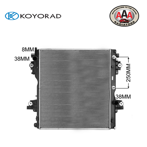 AAA (KOYORAD) RADIATOR Fits TOYOTA LANDCRUISER PRADO KDJ150R (2009 - on) AUTO Diesel