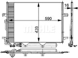 CONDENSER FITS MERCEDES