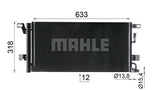 CONDENSER fits AUDI (MAHLE/BEHR)