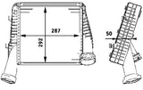 INTERCOOLER FITS VOLKSWAGEN (7P6145804A  )