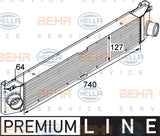 BEHR INTERCOOLER FIAT DUCATO 130/160/180 06-on 8ML 376 746-021