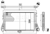 INTERCOOLER FITS VOLKSWAGEN (3AA145805C ) - MAHLE/BEHR