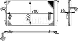 CONDENSER FITS AUDI Q7 (4L0260401A)- (MAHLE/BEHR)