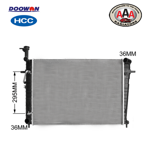 DOOWON/HCC RADIATOR Fits Fits HYUNDAI TUCSON JM 2.0L,2.7L/SPORTAGE KM 2,0L 04-10