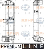 BEHR/MAHLE INTERCOOLER 8ML 376 755-551/8ML376755551