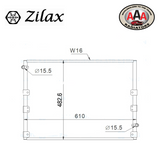 CONDENSER Fits TOYOTA PRADO KZ/RZ/VZ (1996 - 2002)