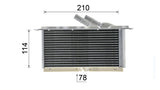 INTERCOOLER FITS FORD