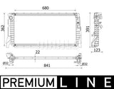 BMW RADIATOR -(17118645782)(MAHLE/BEHR)