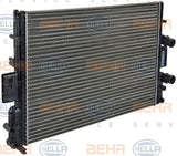 BEHR RADIATOR Fits IVECO DAILY 29L10V 05-11 8MK 376 760-621