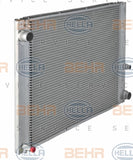 BEHR RADIATOR Fits LAND ROVER RANGE ROVER L322 02-12 8MK 376 729-511