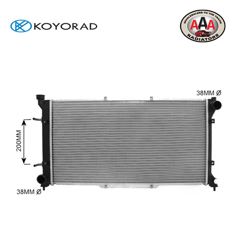 AAA (KOYORAD) RADIATOR Fits SUBARU LIBERTY 94-99 2.2L Petrol AUTO/MANUAL