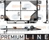 BEHR CONDENSER Fits MERCEDES BENZ C-CLASS/CLK 8FC 351 317-501