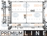 BEHR RADIATOR Fits MERCEDES BENZ A-CLASS/B-CLASS/CLA 12-19 8MK 376 924-021