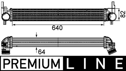 RADIATOR FITS VOLKSWAGEN/AUDI (6R0145805H)