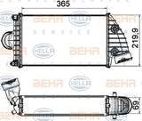 BEHR INTERCOOLER Fits PORSCHE 911,996 3.6 GT2 01-05 8ML 376 765-191