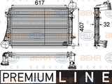 BEHR INTERCOOLER Fits AUDI A3 8P1/SKODA OCTAVIA/VW CADDY 03-10 8ML 376 746-151