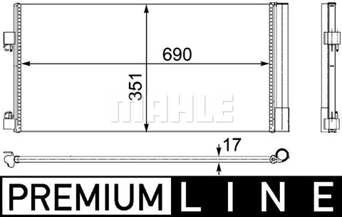 RADIATOR FITS RENAULT LATITUDE (921000002R)