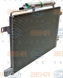 BEHR CONDENSER Fits MERCEDES BENZ A-CLASS/B-CLASS 05-12 8FC 351 301-671