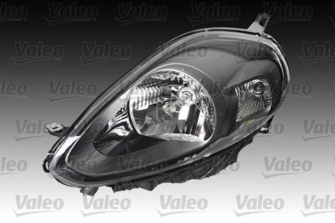 VALEO Headlight Right, H4, W5W, Halogen, with bulb 044601