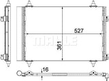 AIR CONDITIONING CONDENSER FITS PEUGEOT 3008(98074262850)