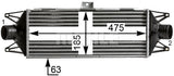 INTERCOOLER FITS IVECO DAILY (8ML376900441) - MAHLE/BEHR