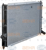 BEHR RADIATOR Fits VW TRANSPORTER/CARVELLE 1.6L/2.1L 8MK 376 713-631