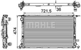 RADIATOR FITS AUDI A6 (8K0121251H)