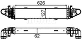 INTERCOOLER FITS MERCEDES (A2045000000)