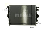 VOLKSWAGEN TOUREAG/PORSCHE CAYENNE  RADIATOR(95810613210)