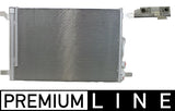 CONDENSER FITS SKODA/VOLKSWAGEN (MAHLE/BEHR)