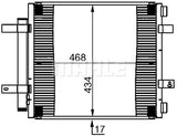 CONDENER FITS JAGUAR (C2C12578 )-AHLE/BEHR