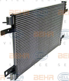 BEHR CONDENSER Fits PEUGEOT 308/508, CITROEN C4 13-on 8FC 351 345-121