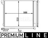 CONDENSER fits BMW (MAHLE/BEHR)