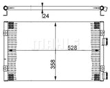 CONDENSER FITS CHRYSLET PT CRUISER (MAHLE/BEHR)