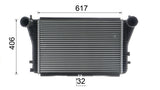 INTERCOOLER FITS VOLKSWAGEN (3C0145805P)