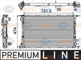 BEHR/MAHLE RADIATOR Fits AUDI A4 B8/A5 8F7 2.7L/3.0L 07-17 8MK 376 745-641