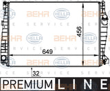 BEHR RADIATOR ALFA ROMEO 159,939/BRERA/SPIDER 05-12 8MK 376 764-331