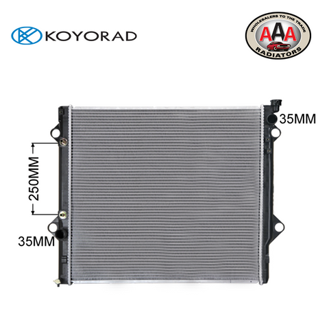 AAA (KOYORAD) RADIATOR Fits TOYOTA LAND CRUISER PRADO (2003 - 2009) 2.7L/4.0L