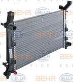 BEHR RADIATOR Fits MERCEDES-BENZ A-CLASS A150/A170/A180 04-12 8MK 376 721-021