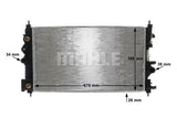 RADIATOR FITS HOLDEN CRUZE (MAHLE/BEHR)