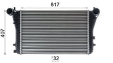 INTERCOOLER FITS VOLKSWAGEN (MAHLE/BEHR)