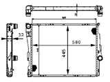 RADIATOR FITS BMW E460 (MAHLE/BEHR)