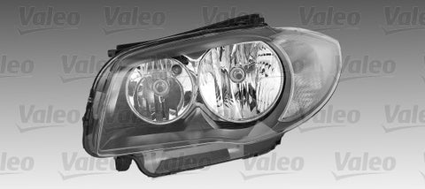 VALEO Headlight ORIGINAL PART, Right, H7, W5W, PY21W, Halogen, with bulb 044282