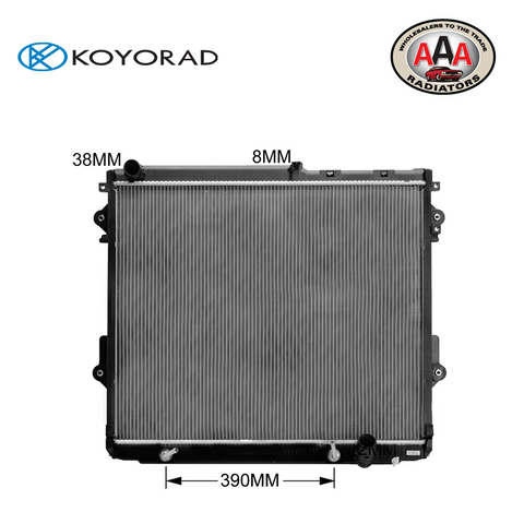 AAA (KOYORAD) RADIATOR Fits TOYOTA LAND CRUISER 200 4.5L (2007 - on)