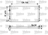 VALEO RADIATOR Fits RENAULT MASTER X70 2.5L dCi 120 04-11 Diesel 732918