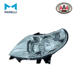 HEADLIGHTS Left, W5W, PY21W, H7, H1, with bulbs, Halogen